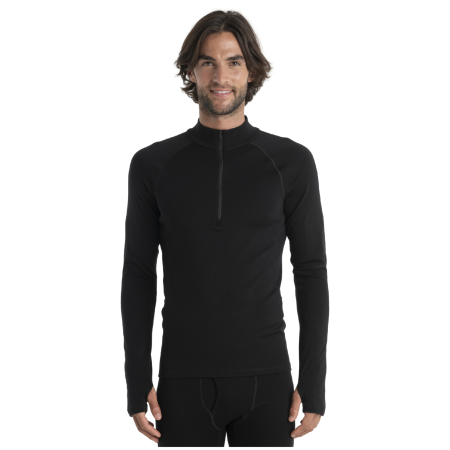 Maglietta funzionale da uomo Icebreaker M 300 MerinoFine Polar LS Half Zip