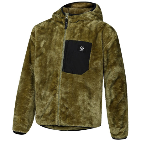 Felpa da bambino Dare 2b Powder Fleece MartOliv/Blk