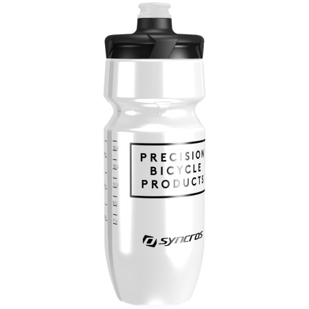 Bottiglia da ciclismo Syncros Corp. Plus 650ml bianco/nero white/black