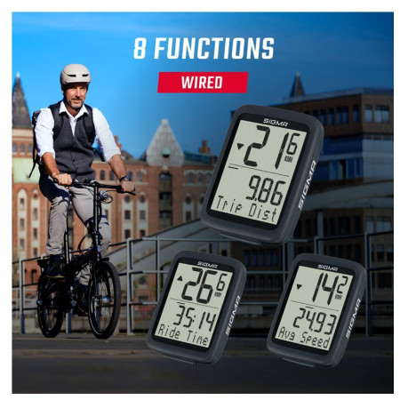 Computer da bicicletta Sigma BC 8.0 WR