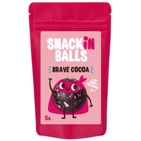 Alimentazione sportiva SNACKin BALLS Brave Cocoa 65 g