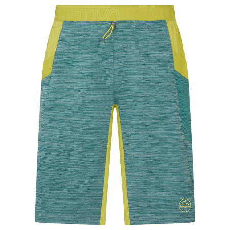 Pantaloncini da uomo La Sportiva Force Short M turchese Pine/Kiwi