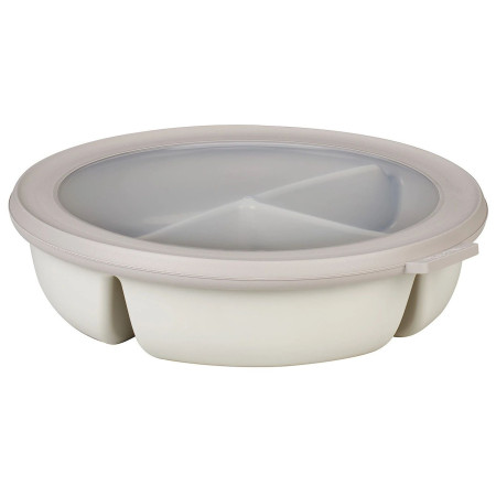 Scatola per gli spuntini Mepal Bento bowl Cirqula 250+250+500 ml bianco Nordic White