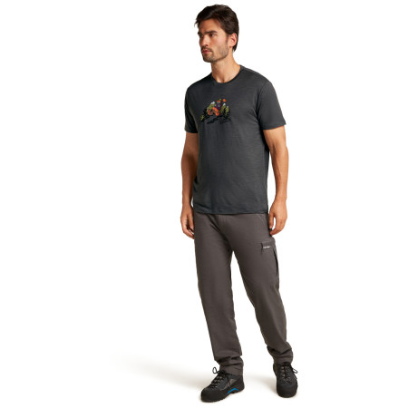 Maglietta funzionale da uomo Icebreaker M Mer 150 Tech Lite SS Tee Catch Me Outs