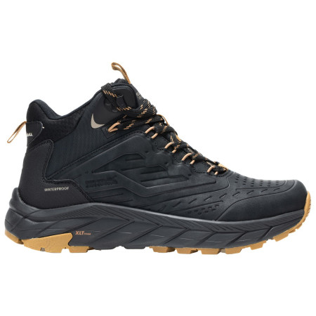 Scarpe da trekking alte da uomo Regatta Derino Mid nero Black/Rubbr
