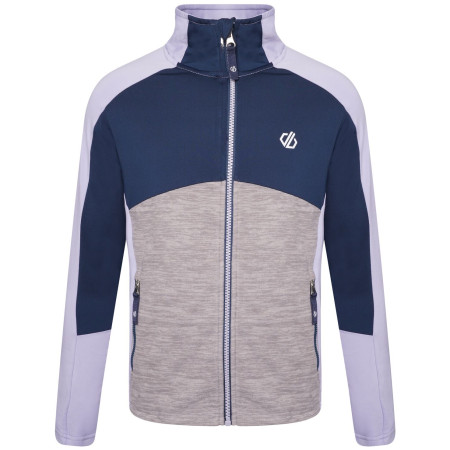 Felpa sportiva per bambini Dare 2b Exception Core Stretch blu/viola CosmcSk/Mnlt