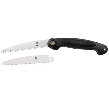 Sega a serramanico Gerber Exchange-A-Blade Folding Saw nero