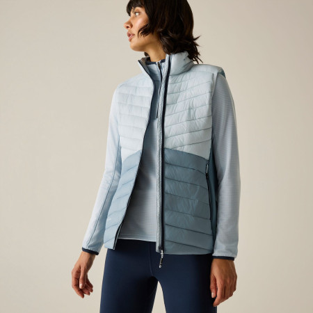 Gilet da donna Regatta Womens Leedre Hybrid B/W