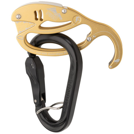 Assicuratore AustriAlpin FISH automatické jistítko s karabinou HMS RONDO nero Black