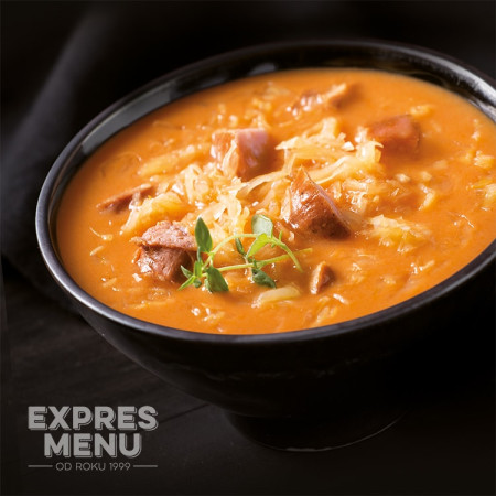 Zuppa Expres menu Zuppa di crauti con salsiccia 600 g