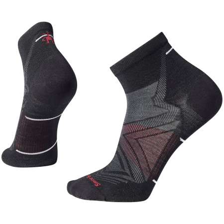 Calze Smartwool Run Zero Cushion Ankle Socks nero