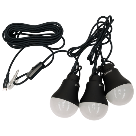 Set di lampadine Outwell Epsilon Bulb Set nero/grigio Black Grey