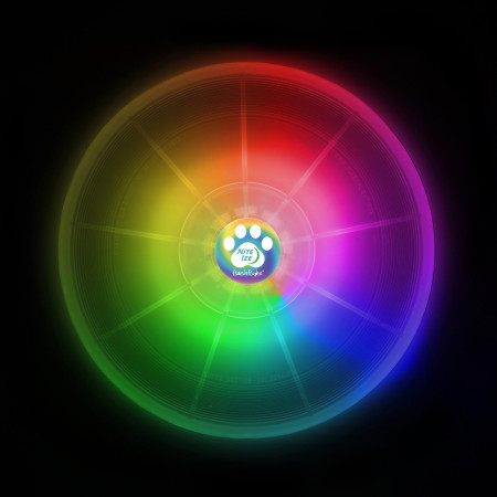 Giocattolo per cane Nite Ize Flashflight® Dog Discuit™ LED Flying Disc