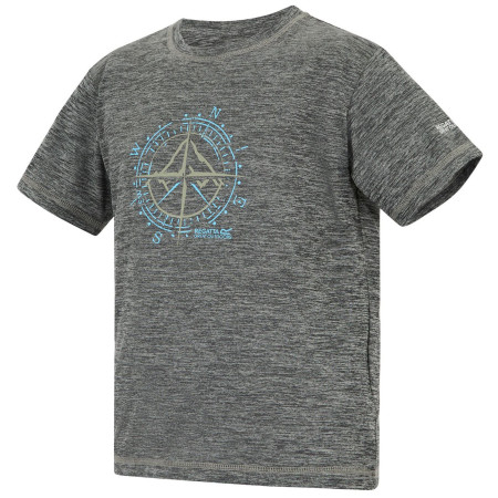 Maglietta da bambino Regatta Alvarado Black Marl
