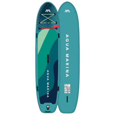 Stand up paddle Aqua Marina Super Trip 12'6" Family blu