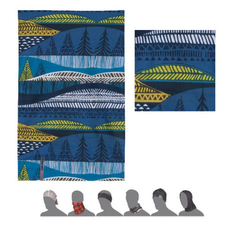 Bandana Sensor Tube Nature Multicolor mix3 Multicolor