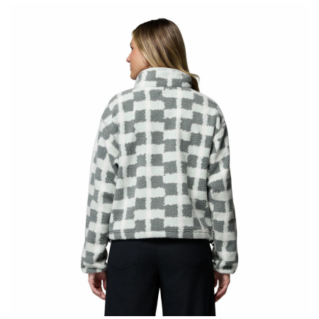 Felpa da donna Columbia Helvetia™ II Printed Cropped Half Snap