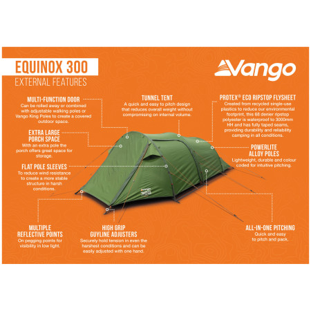 Tenda Vango Equinox 300