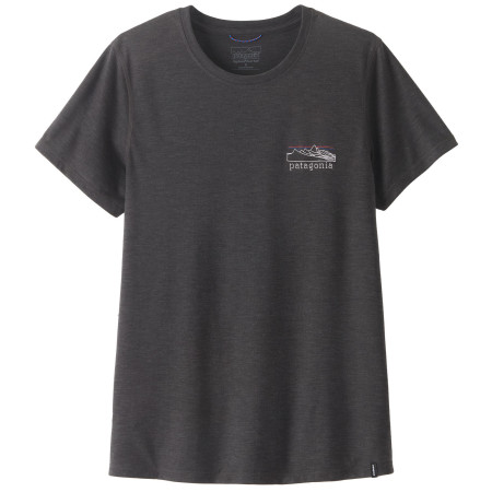 Maglietta da donna Patagonia Women's Capilene® Cool Trail Shirt - Stratapeaks nero Ink Black