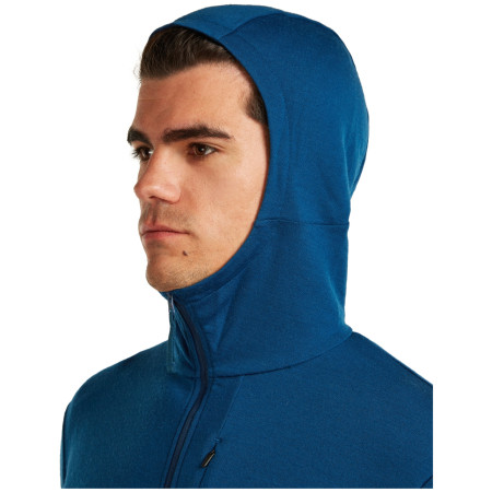 Felpa funzionale da uomo Icebreaker M Mer 260 Quantum IV LS Zip Hoodie