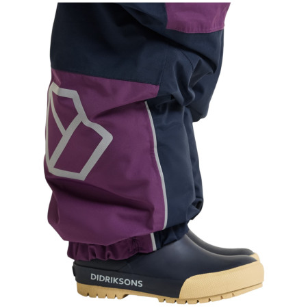 Tuta per bambini Didriksons Talvi Kids Cover 2 Northen Purple