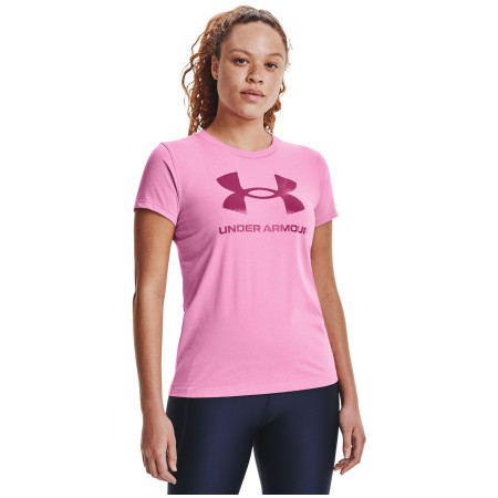 Maglietta da donna Under Armour Live Sportstyle Graphic SSC 2021 rosa PlanetPink//MeteorPink