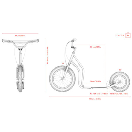 Monopattino Yedoo Wzoom