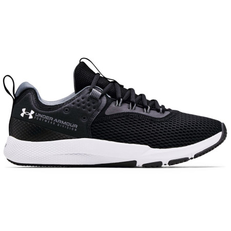Scarpe da corsa da uomo Under Armour Charged Focus nero/bianco Black/HaloGray/HaloGray