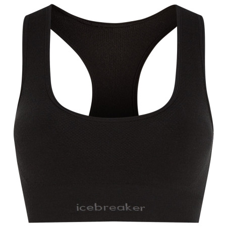 Reggiseno Icebreaker Women Merino Blend 260 ZoneKnit™ Seamless Bra nero Black