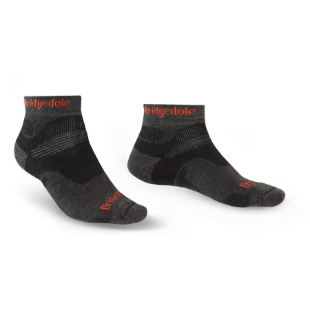 Calze Bridgedale Hike MW MP Ankle grigio/arancio graphite/orange/135