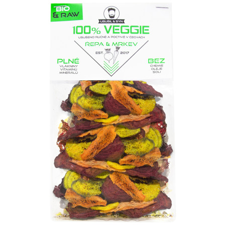 Verdure secche Usušil & Syn BIO Řepa & mrkev 25 g rosso