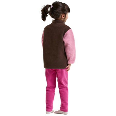 Felpa da bambino Didriksons Anten Kids Fullzip 2 Oyster Pink