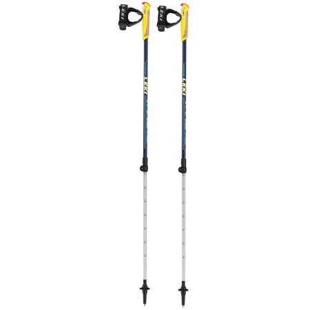 Bastoncini da nordic walking per bambini Leki Walker XS blu PearlnightblueCyanNeonyellow