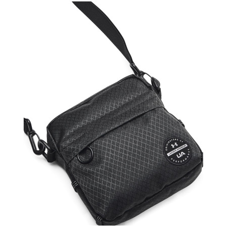 Borsello da viaggio Under Armour Loudon Ripstop Crossbody nero Black / Black / Metallic Silver