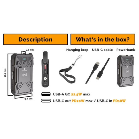 Powerbank solare Viking Technology Tyr II