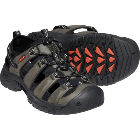 Sandali da uomo Keen Targhee III M grigio/nero Gray/Black