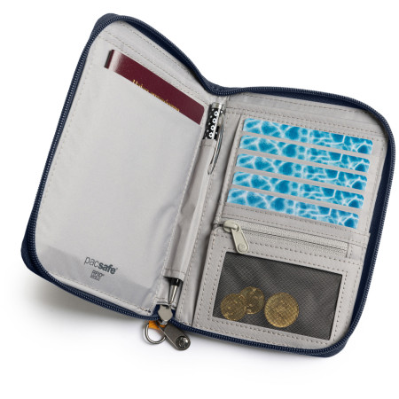 Portafoglio Pacsafe RFIDsafe compact travel organizer