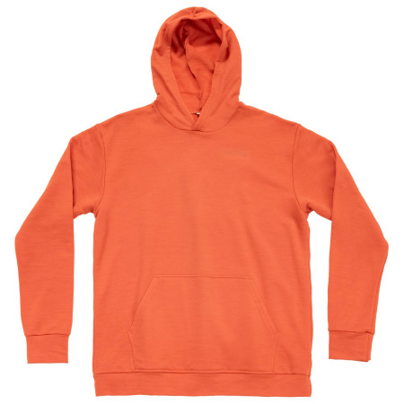 Felpa da uomo Devold Everyday Hoodie Man arancione BRICK