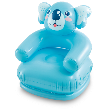 Sedia gonfiabile Intex Happy Animal Chairs blu blue