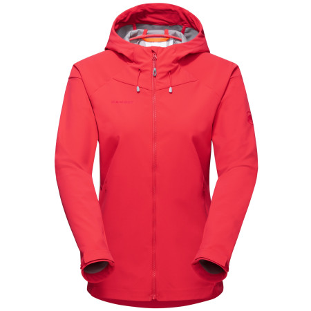 Giacca da donna Mammut Sapuen SO Hooded Jacket Women rosa Sunset