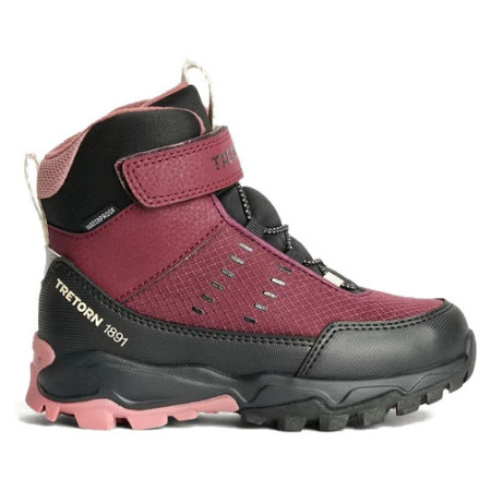 Stivali invernali per bambini Tretorn Tero Mid Insulatd Burgundy rosso scuro 314/Burgundy