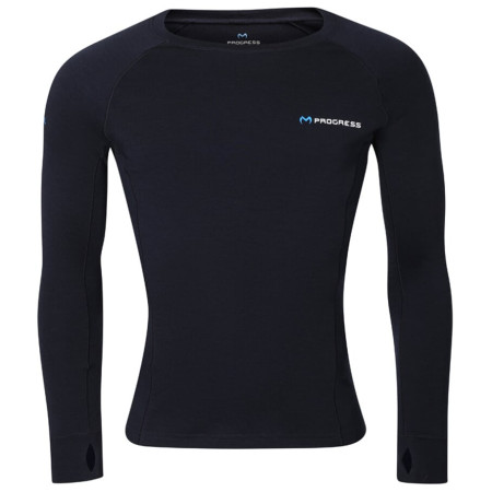 Maglietta funzionale da uomo Progress MT TDR 250 nero/blu černo-modrá