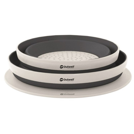 Set di ciotole e scolapasta Outwell Collaps Bowl & Colander Set