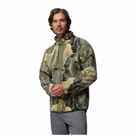 Felpa da uomo Columbia Helvetia™ II Printed Half Snap Fleece