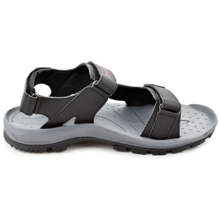 Sandali da uomo Hi-Tec Lubiser nero/grigio Black/DarkGrey/Red
