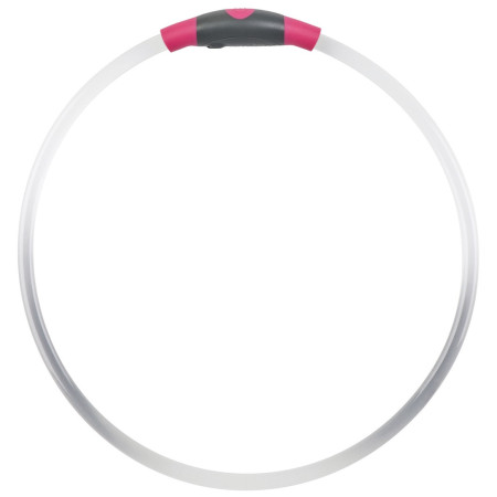 Collare luminoso per cane Nite Ize NiteHowl® Rechargeable LED Safety Necklace rosa Tie Dye Pink