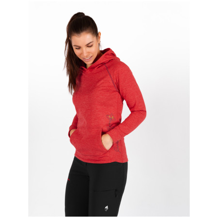 Felpa da donna High Point Moa Merino Lady Hoody