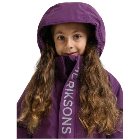 Tuta per bambini Didriksons Talvi Kids Cover 2 Northen Purple