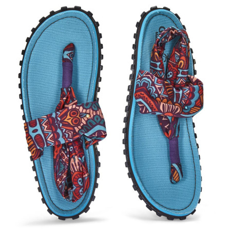 Sandali Gumbies Slingback Turquoise Vintage