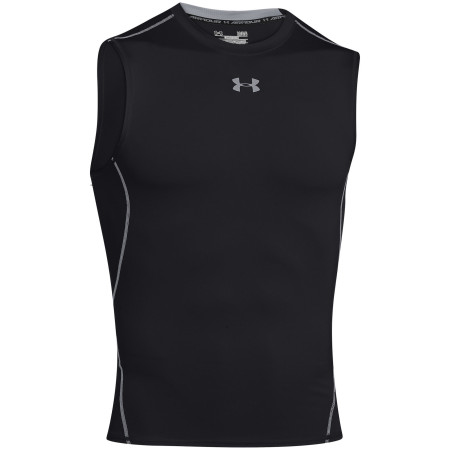 Canotta sportiva da uomo Under Armour Hg Armour Sl nero Black/Steel